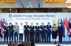 Ouverture de la conférence restreinte des ministres des Affaires étrangères de l'ASEAN 2019