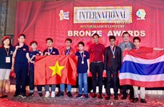 Des élèves de Hanoi remportent des médailles d'or au concours international de mathématiques
