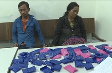 Arrestation de deux trafiquants laotiens de drogue synthétique  ​