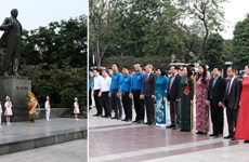 Les responsables de Hanoi rendent hommage à Lénine à l'occasion de son anniversaire