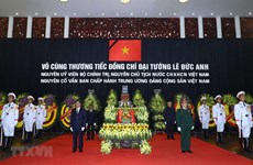 Cérémonie commémorative à la mémoire de l’ancien président Lê Duc Anh