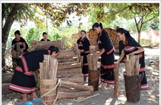  Le "bois de fiançailles" des Gie Triêng à Kon Tum