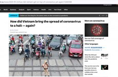 Un journal australien salue les mesures du Vietnam contre le Covid-19