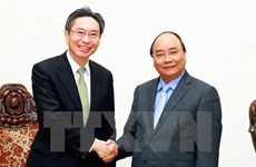 Le PM reçoit le directeur général de la Bank of Tokyo-Mitsubishi UFJ