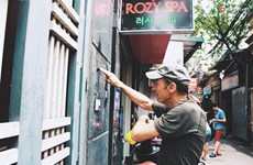 À Hanoi, un vétéran américain en opération "murs propres"