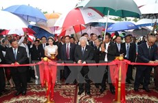 Inauguration du Monument de l’amitié Vietnam - Cambodge