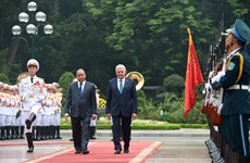Le Premier ministre turc Binali Yildirim termine sa visite au Vietnam