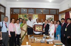 Une délégation du peuple vietnamien en Inde