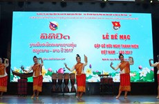 Clôture de la rencontre d’amitié entre les jeunes Vietnam-Laos