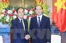 Le président Trân Dai Quang loue le partenariat stratégique élargi Vietnam-Japon