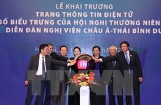 Le Vietnam lance la page web du 26e Forum interparlementaire Asie-Pacifique