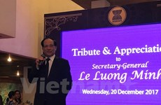 Lê Luong Minh confiant dans le développement de l’ASEAN