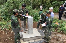 Dak Nông achève la délimitation et le bornage frontaliers
