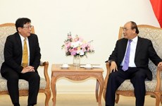 Le Premier ministre Nguyen Xuan Phuc reçoit le président du groupe Sojitz (Japon)  