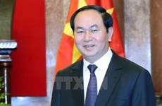 Le président Tran Dai Quang part pour l’Inde