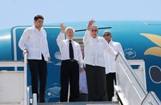 Le secrétaire général du PCV part pour Santiago de Cuba