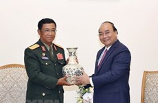 Le PM reçoit le chef d’état-major général de l’Armée populaire lao