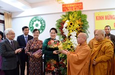 Des dirigeants formulent leurs voeux pour le 2562e anniversaire de Bouddha