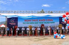 Mise en chantier d'une centrale solaire de 216 millions de dollars à Ninh Thuan