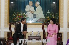 Ho Chi Minh-Ville reçoit une délégation de la province laotienne de Champassak