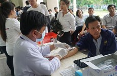 Hô Chi Minh-Ville: 2.000 personnes soumises au dépistage de l'hépatite B et C