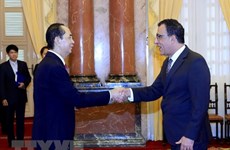 Le président Tran Dai Quang reçoit de nouveaux ambassadeurs étrangers
