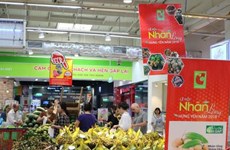 Le longane de Hung Yen vendu dans les supermarchés de Big C