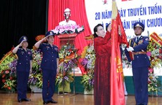 La présidente de l’AN souligne des tâches majeures de la Garde-côte du Vietnam