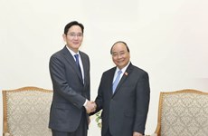 Le PM demande à Samsung de faire du Vietnam son plus grand hub 