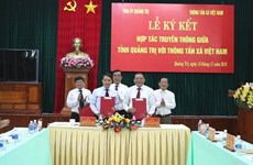 La VNA et la province de Quang Tri scellent leur coopération
