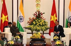 Le président indien Ram Nath Kovind se rend à Dà Nang