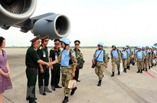 Deux autres officiers participent aux opérations de maintien de la paix au Soudan du Sud