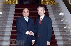 Le PM reçoit les nouveaux ambassadeurs de Chine et du Danemark