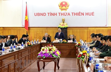 Le PM inspecte les préparations du Têt à Thua Thiên-Huê