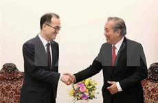 Le vice-PM Truong Hoa Binh reçoit le procureur général de la R. de Corée  ​