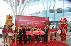 Da Nang et Quang Ninh accueillent les premiers visiteurs étrangers lors du Nouvel an lunaire