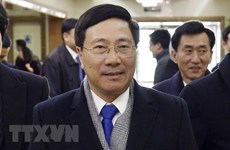 Le vice-Premier ministre Pham Binh Minh se rend à Pyongyang