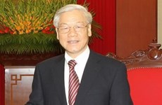 La presse laotienne salue la prochaine visite du dirigeant vietnamien Nguyen Phu Trong