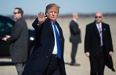 Le président Donald Trump quitte Washington pour le Vietnam
