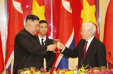 Banquet en l’honneur du président nord-coréen en images