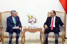 Le Premier ministre Nguyên Xuân Phuc reçoit le PDG de Visa