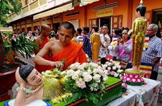 Le PM Nguyên Xuân Phuc souhaite une bonne fête de Chôl Chnam Thmây aux Khmers