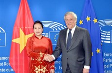 La présidente de l’AN s’entretient avec le président du Parlement européen