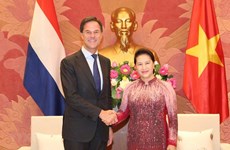 La présidente de l’AN Nguyên Thi Kim Ngân rencontre le Premier ministre néerlandais