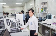 Inauguration du système Aptio Automation à l’hôpital Cho Rây