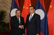 Le PM chinois rencontre le président laotien