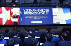Forum d’affaires Vietnam-Suède à Stockholm