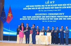 Le Vietnam et l'UE ratifieront tôt l'EVFTA et de l’EVIPA 