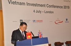Conférence sur la promotion des investissements à Londres