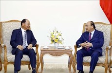 Le Premier ministre reçoit le ministre laotien de l’Intérieur